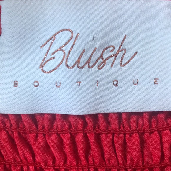 From Blush boutique red Tank Top. - Picture 3 of 3